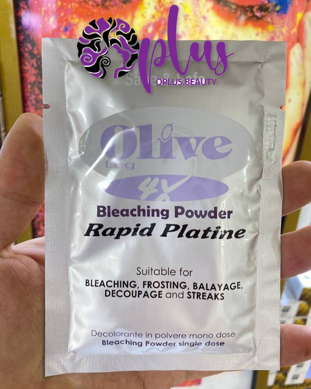 پودر دکلره سریع الیو Rapid platine