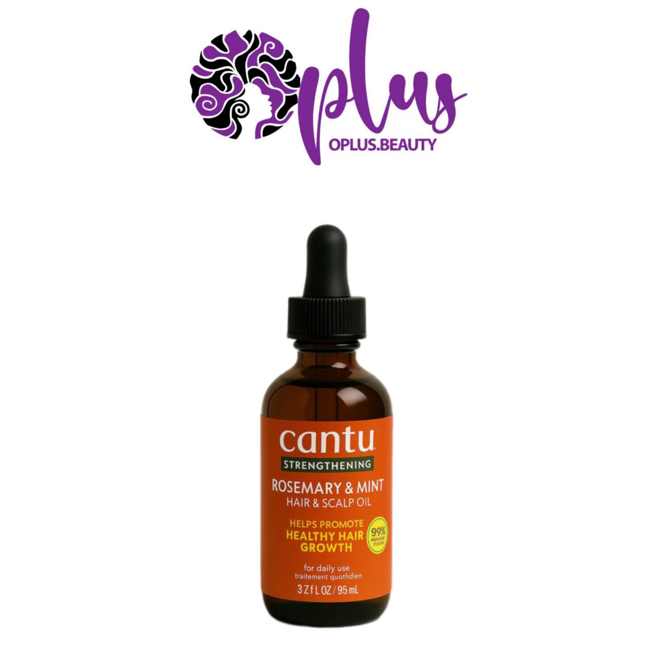 روغن موی تقویتی کنتو Cantu با عصاره رزماری و نعناع + بیوتین