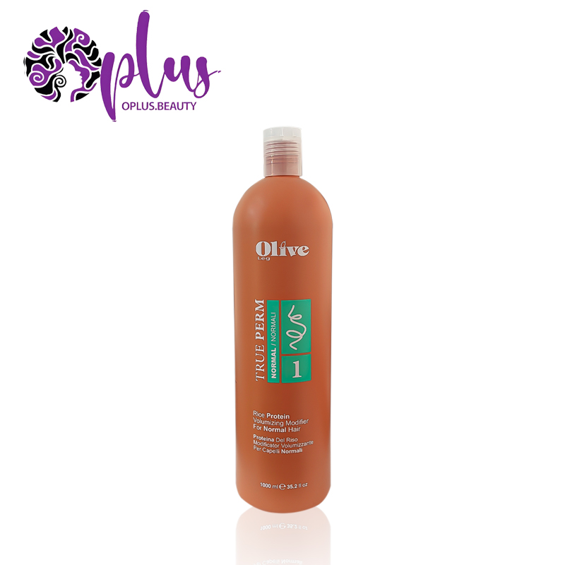 مواد فر الیو Olive شماره 1 یک 1000 میل بدون تثبیت مخصوص موهای طبیعی