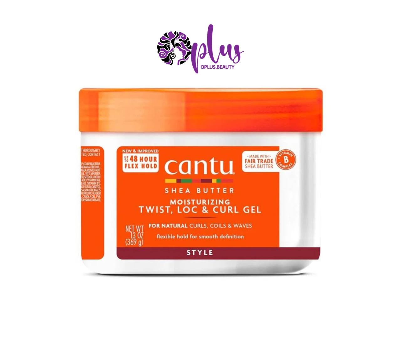 ژل کرم مرطوبکننده و حالتدهنده مو Cantu کنتو Shea Butter Moisturizing Twist, Loc & Curl Gel