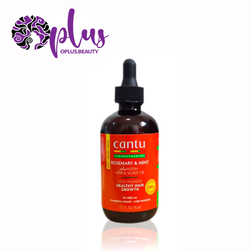 روغن موی تقویتی کنتو Cantu با عصاره رزماری و نعناع