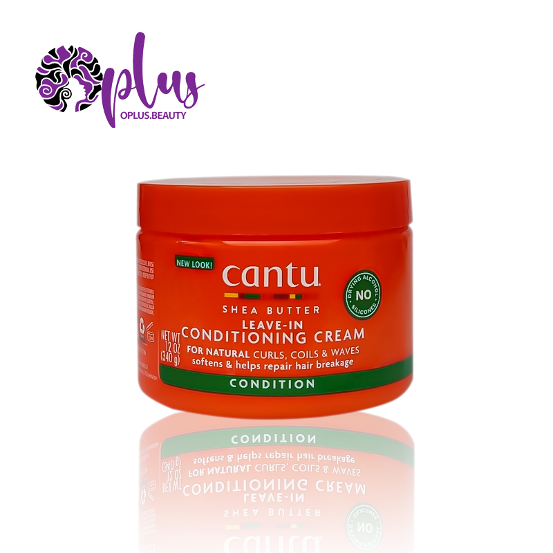 نرم کننده تغذیه کننده بعد حمام شی باتر کنتو Cantu Shea Butter Leave-In Conditioning Cream 340g