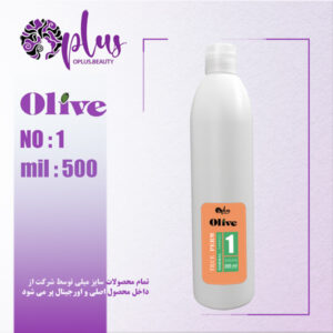 مواد فر الیو Olive شماره 1 یک 500 میل بدون تثبیت مخصوص موهای طبیعی