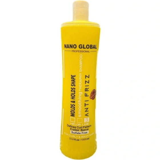 شامپو نانوگلوبال فر زرد 1000 میل