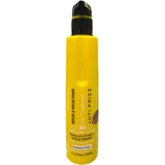 کرم بعد از حمام موی فر نانوگلوبال 350 میل (زرد)